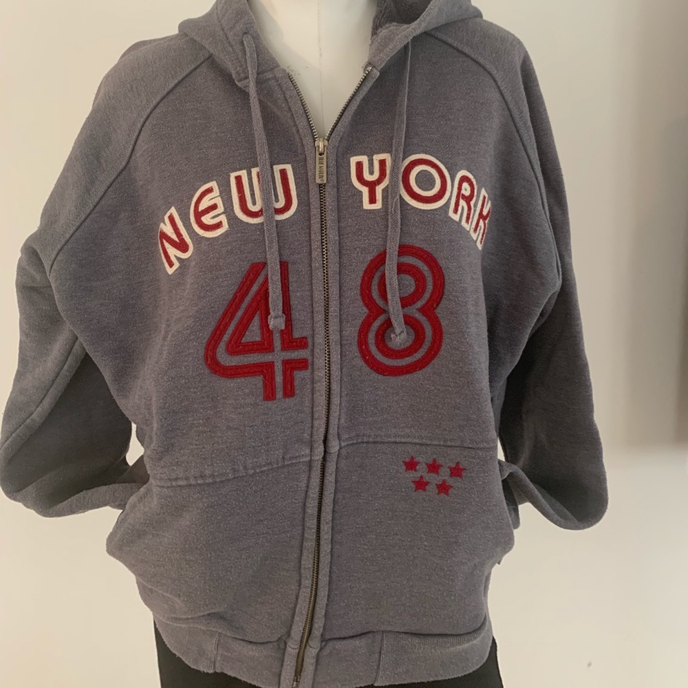 Blue Marlin New York gray sweatshirt